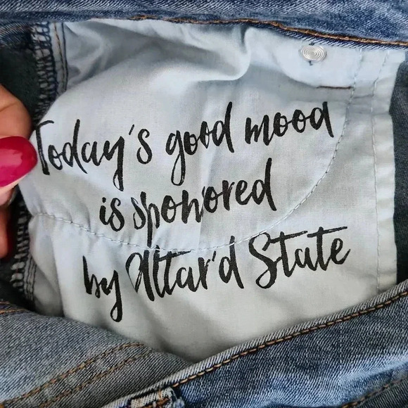 Altar'd State Distressed Stretch Skinny Jeans - Picture 8 of 8